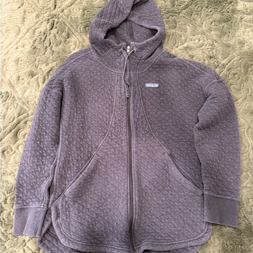 Patagonia Purple Quilted Hoodie